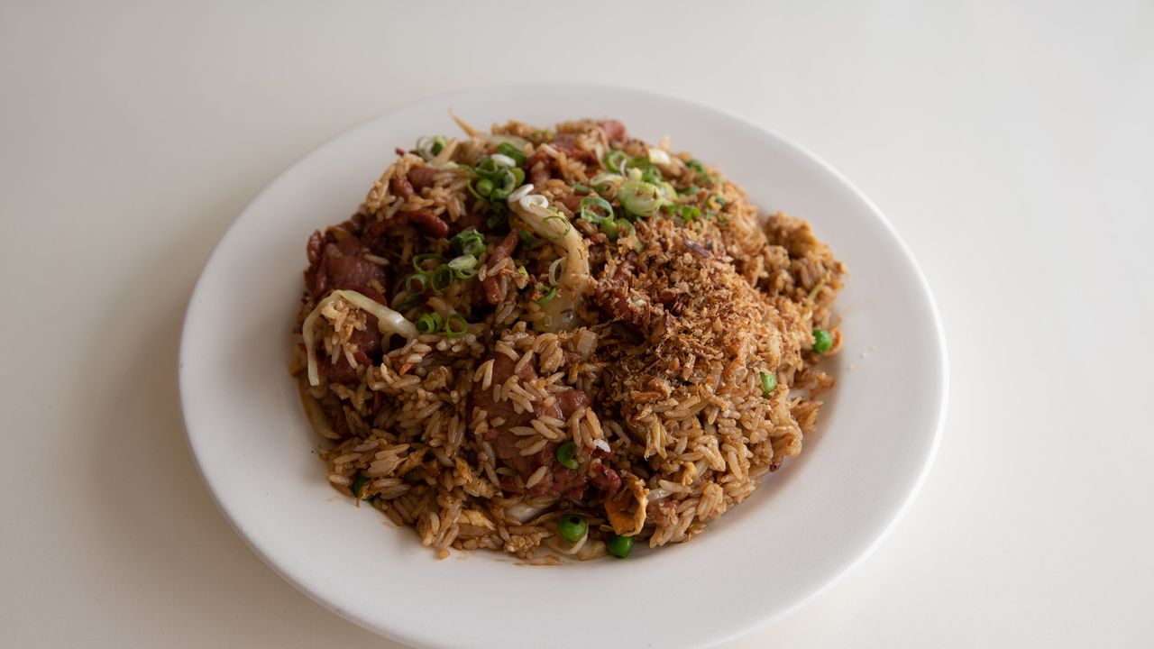 Mongolian Fried Rice Beef