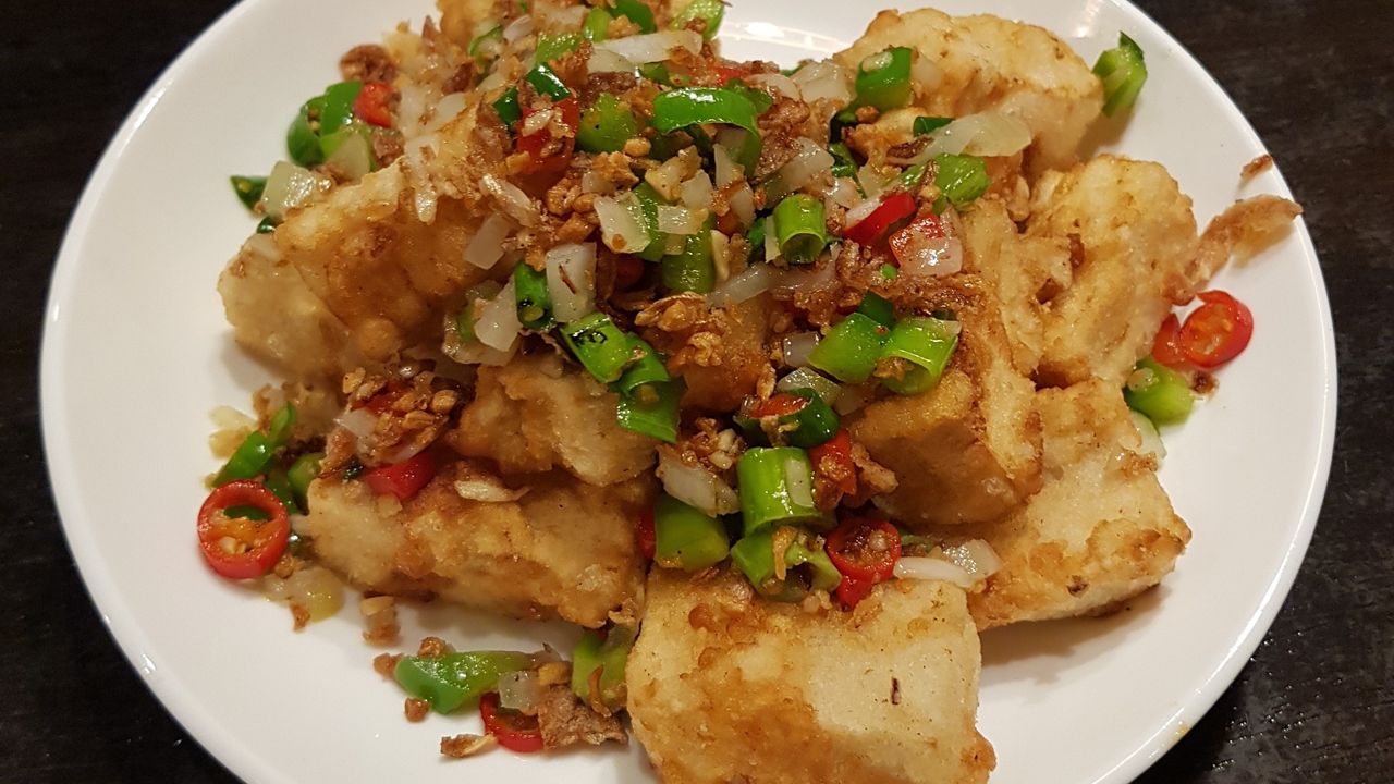 Spicy Salt Bean Curd