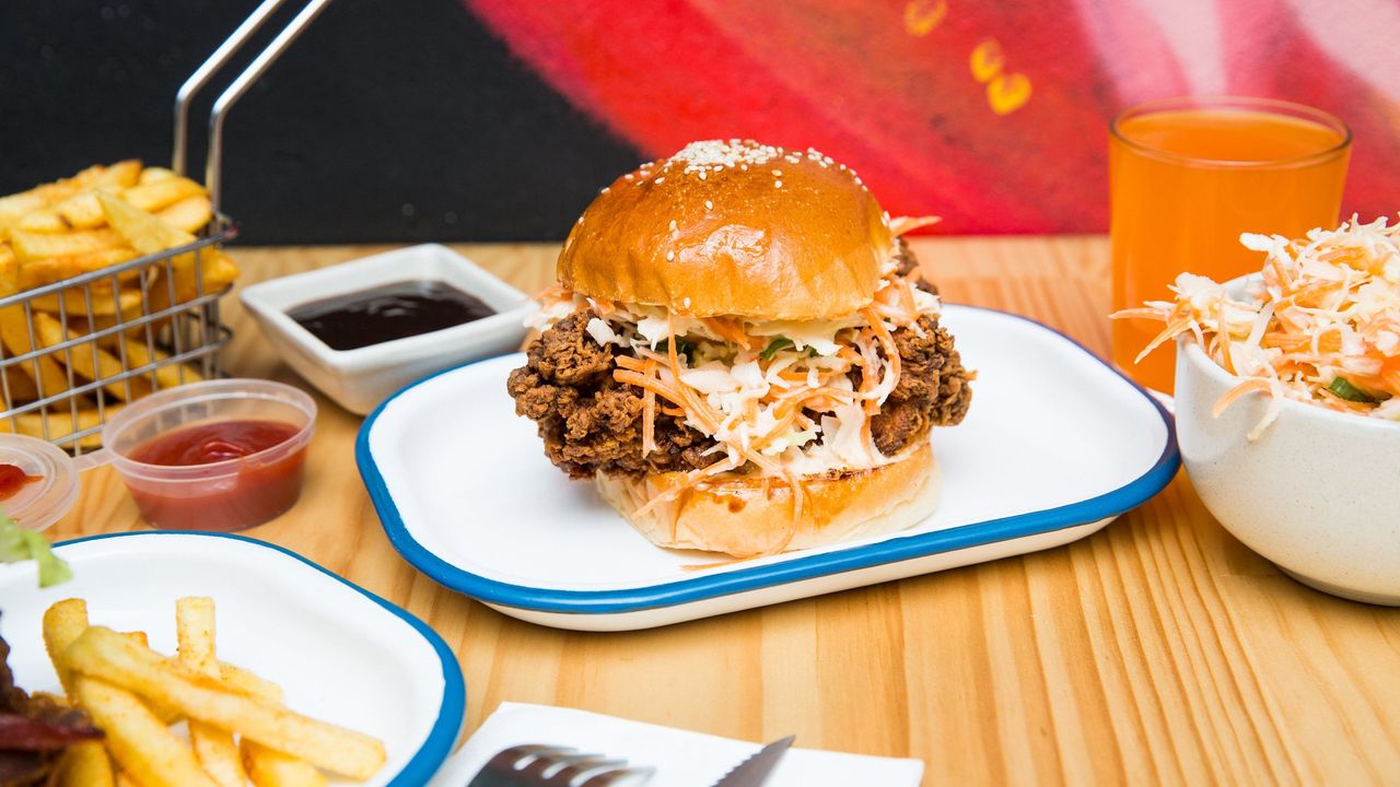 Hot and Thai-sty Burger Combo