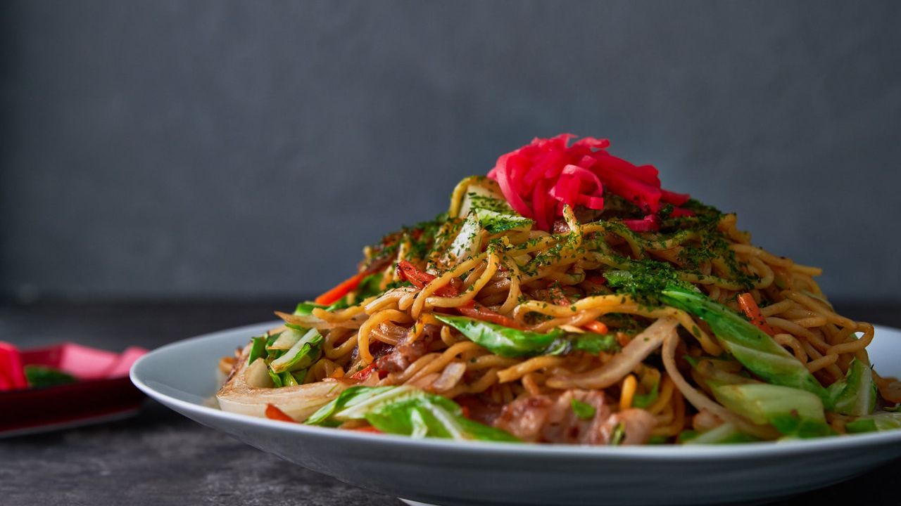 Chicken Yakisoba