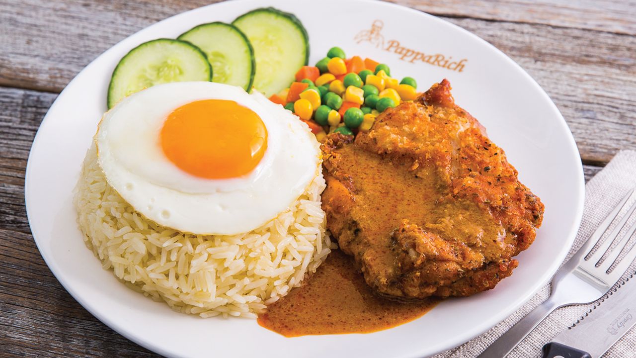 W02 Hainan Curry Chicken Chop