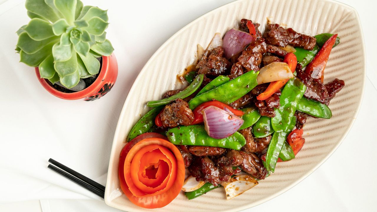 Fillet Steak with Honey Black Pepper Sauce