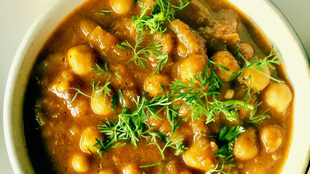32. Chick Peas Curry
