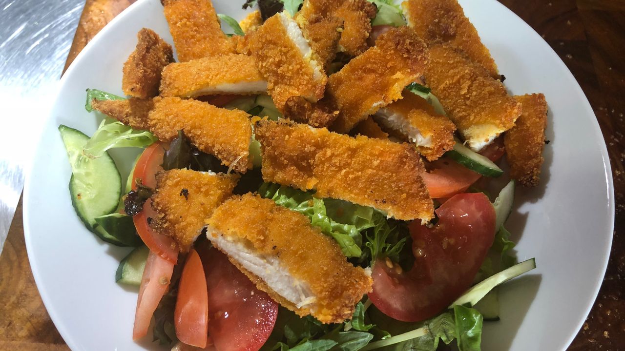 Schnitzel Salad