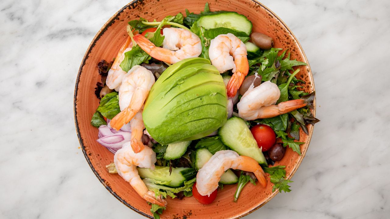 Prawn & Avocado Salad
