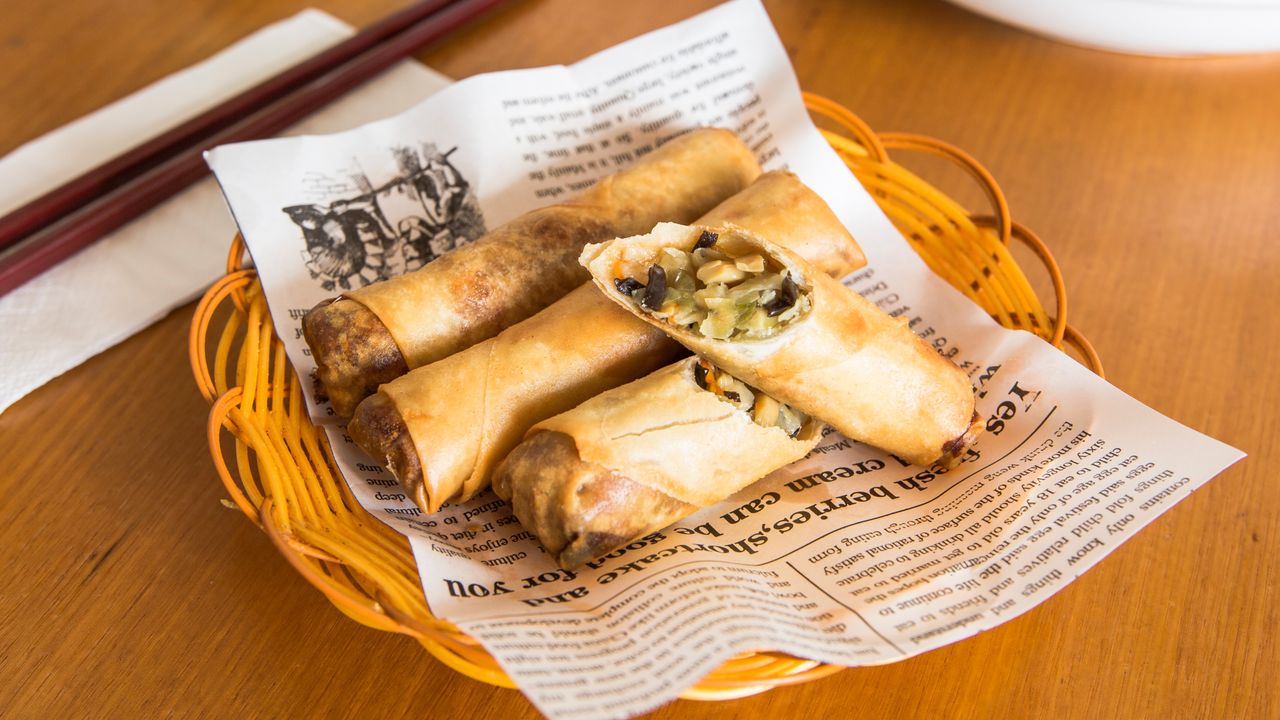 Chicken & Prawn Spring Roll