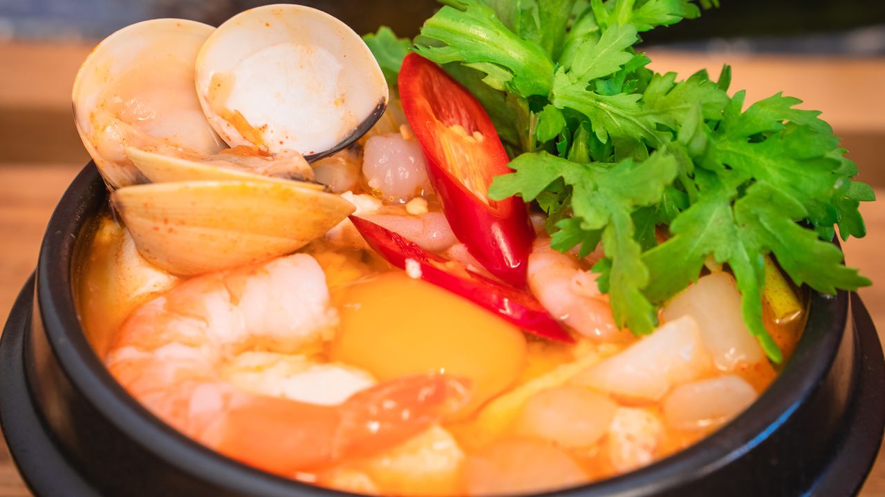 Seafood Soft Tofu Stew