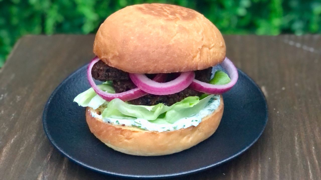 Eggplant Burger