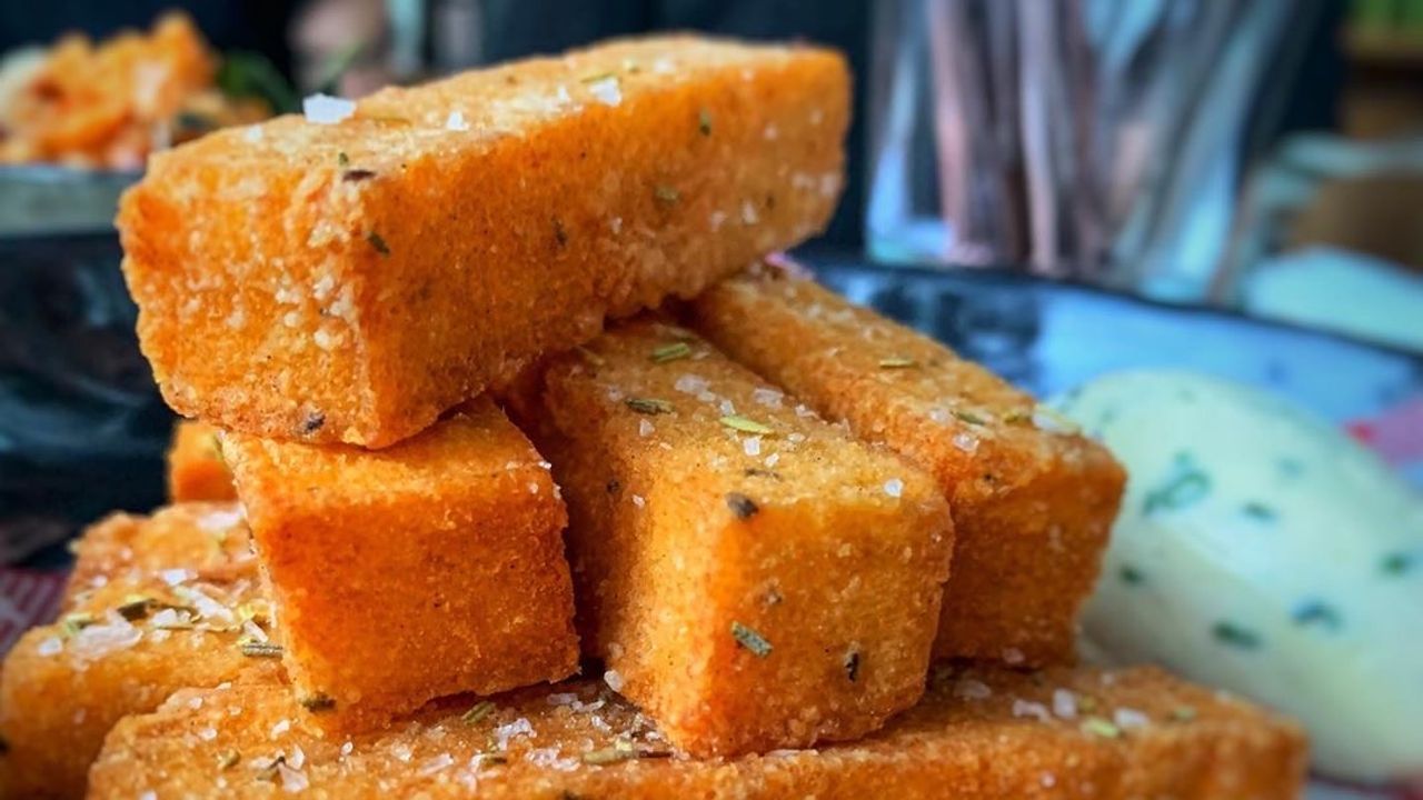 Truffle Polenta Chips