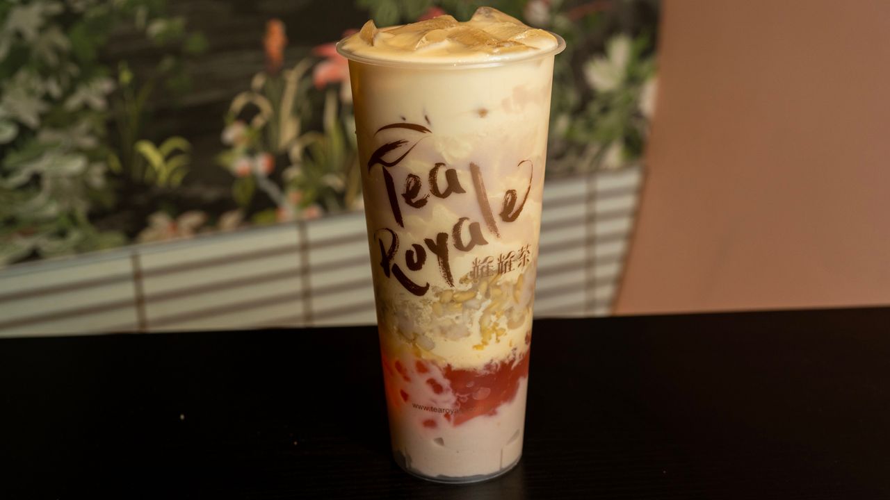 Taro Tea Latte