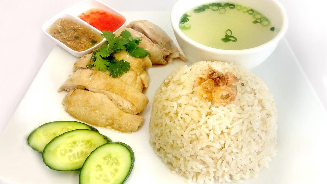Hainanese Chicken Rice