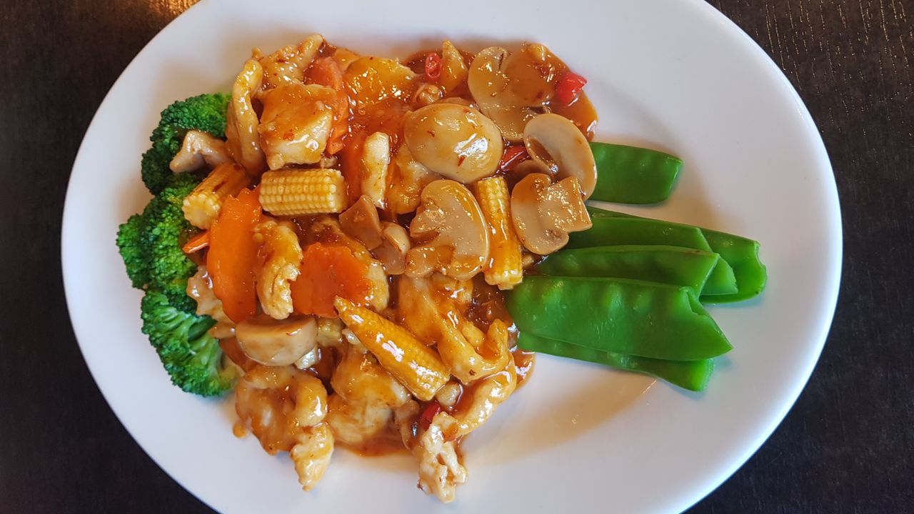 Stir Fried Spicy Chicken with Vegetable
