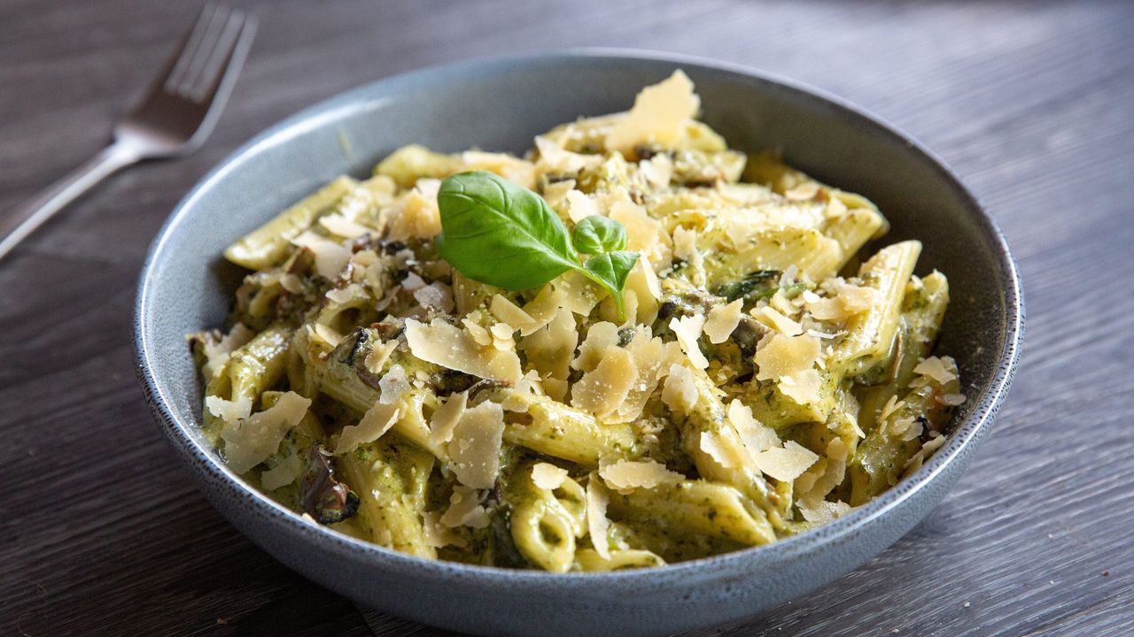 Mushroom and Spinach