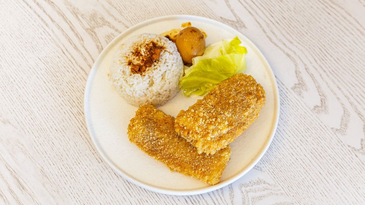 Fried Fish Rice