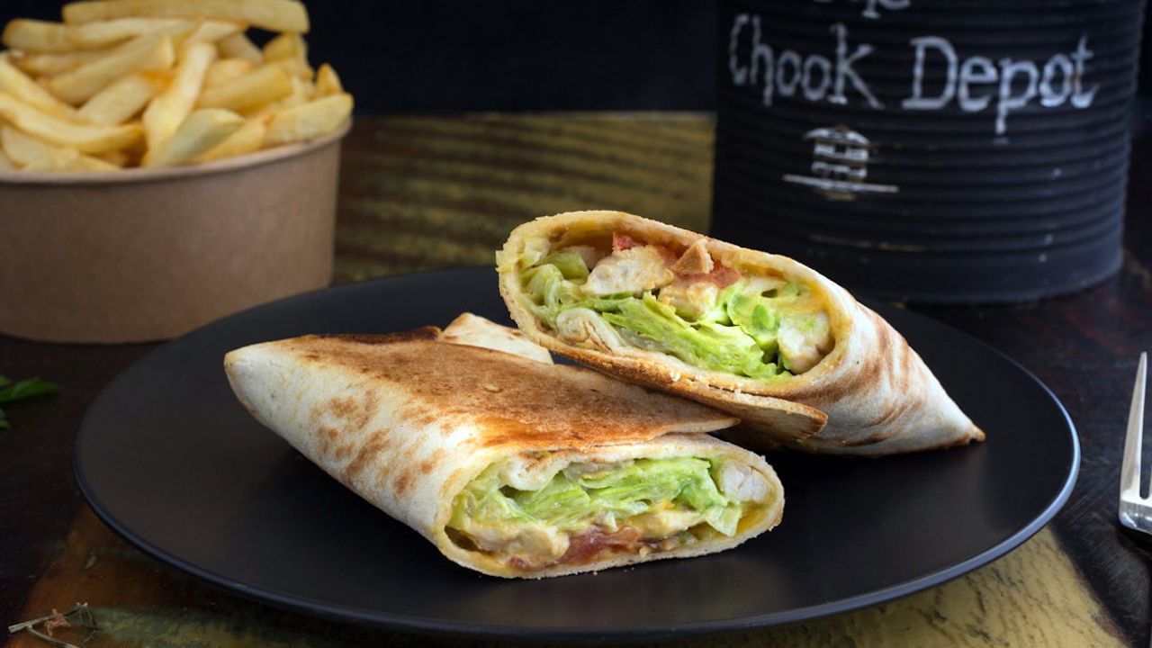Chicken and Avocado Wrap