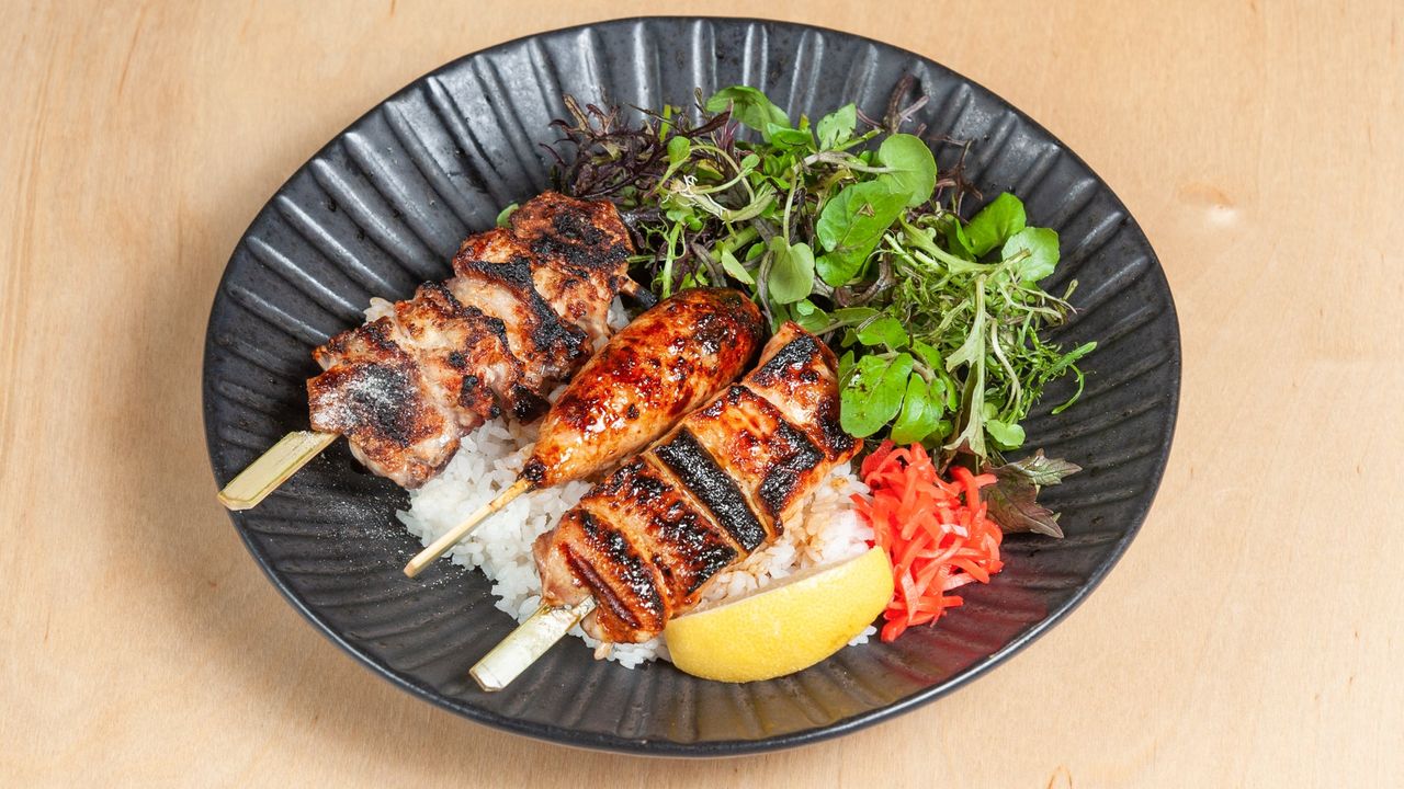 Chicken Meatball, Panko, Onion, Tare