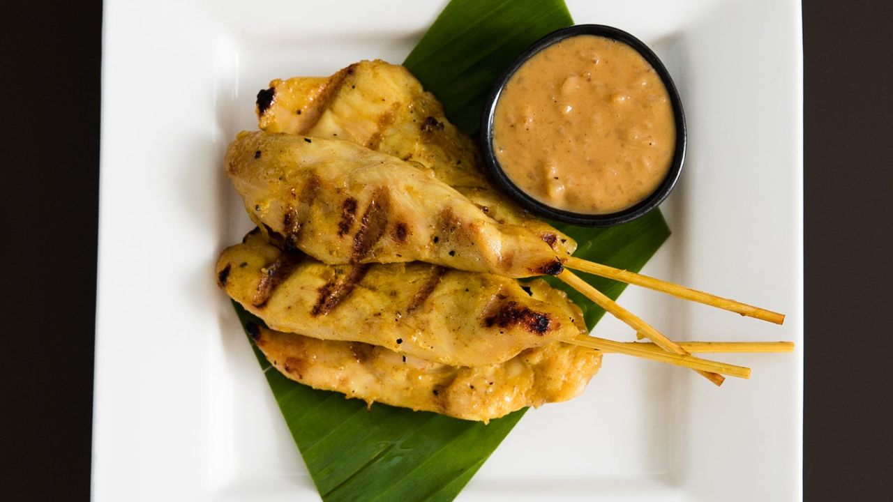 Satay Chicken Skewers (4 Pcs) (GF)