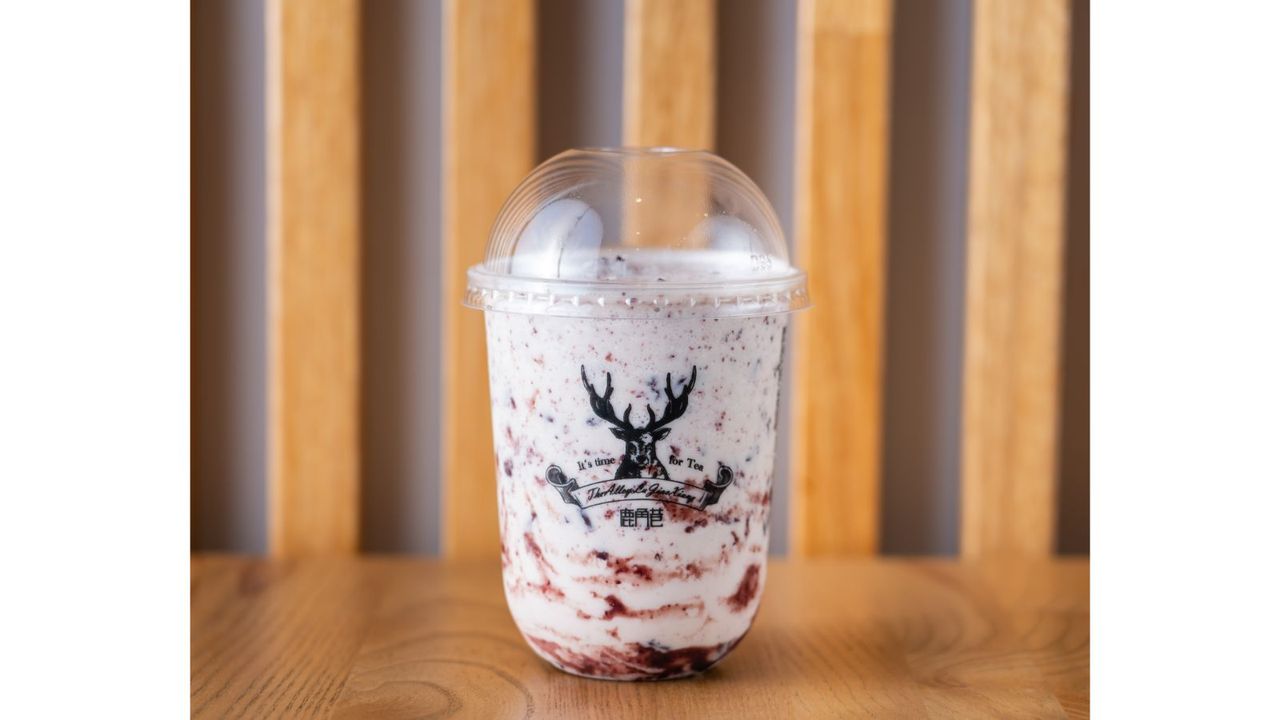 Peach Oolong Purple Rice Yoghurt