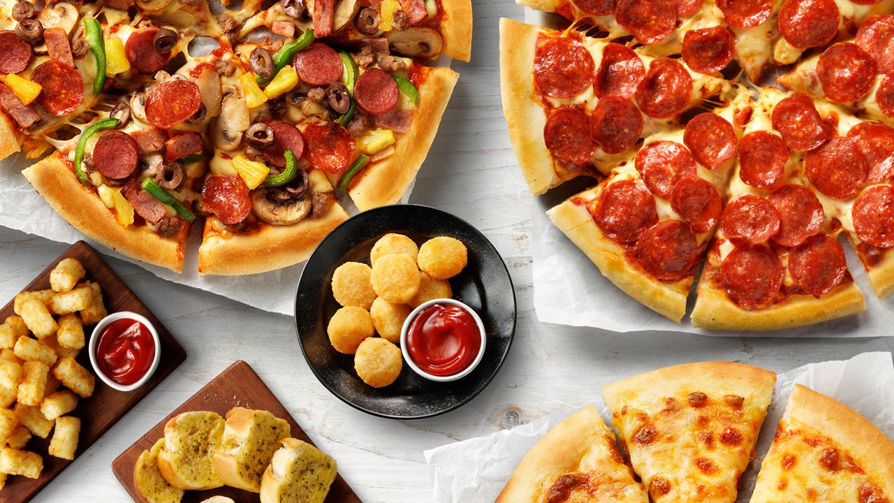 3 Large Pizzas + 3 Sides (3695)