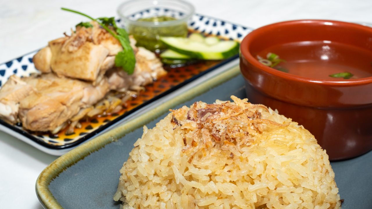 Hainanese Chicken Rice