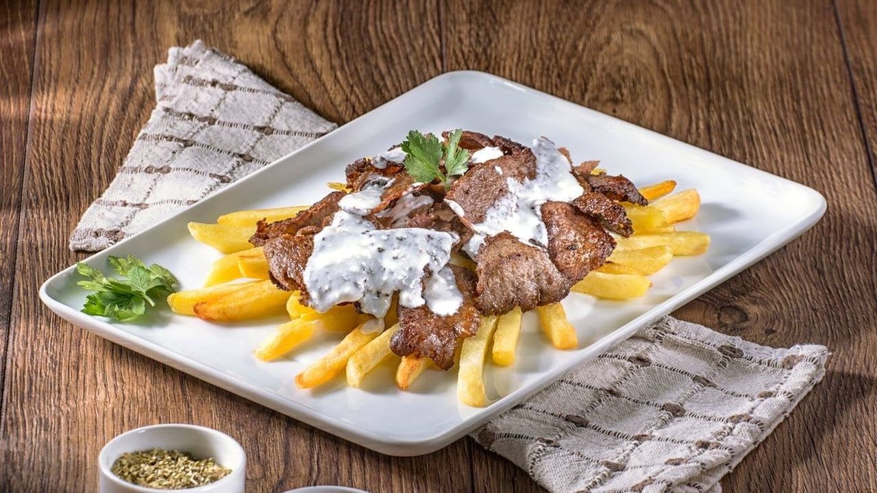 Combo 1 : Lamb HSP with Chips and Drink
