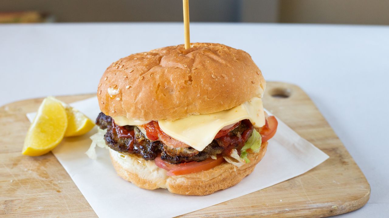 Burger with the Lot