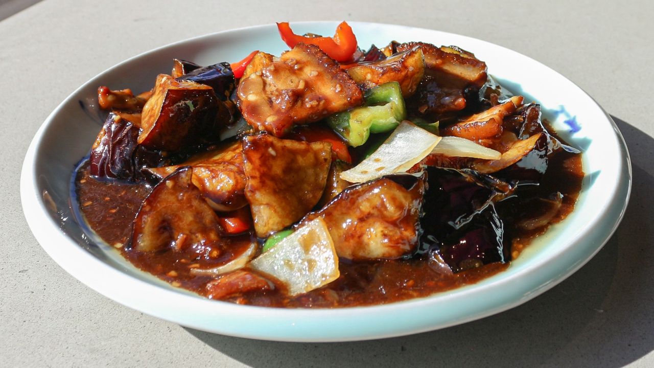 Braised Eggplant W Pork