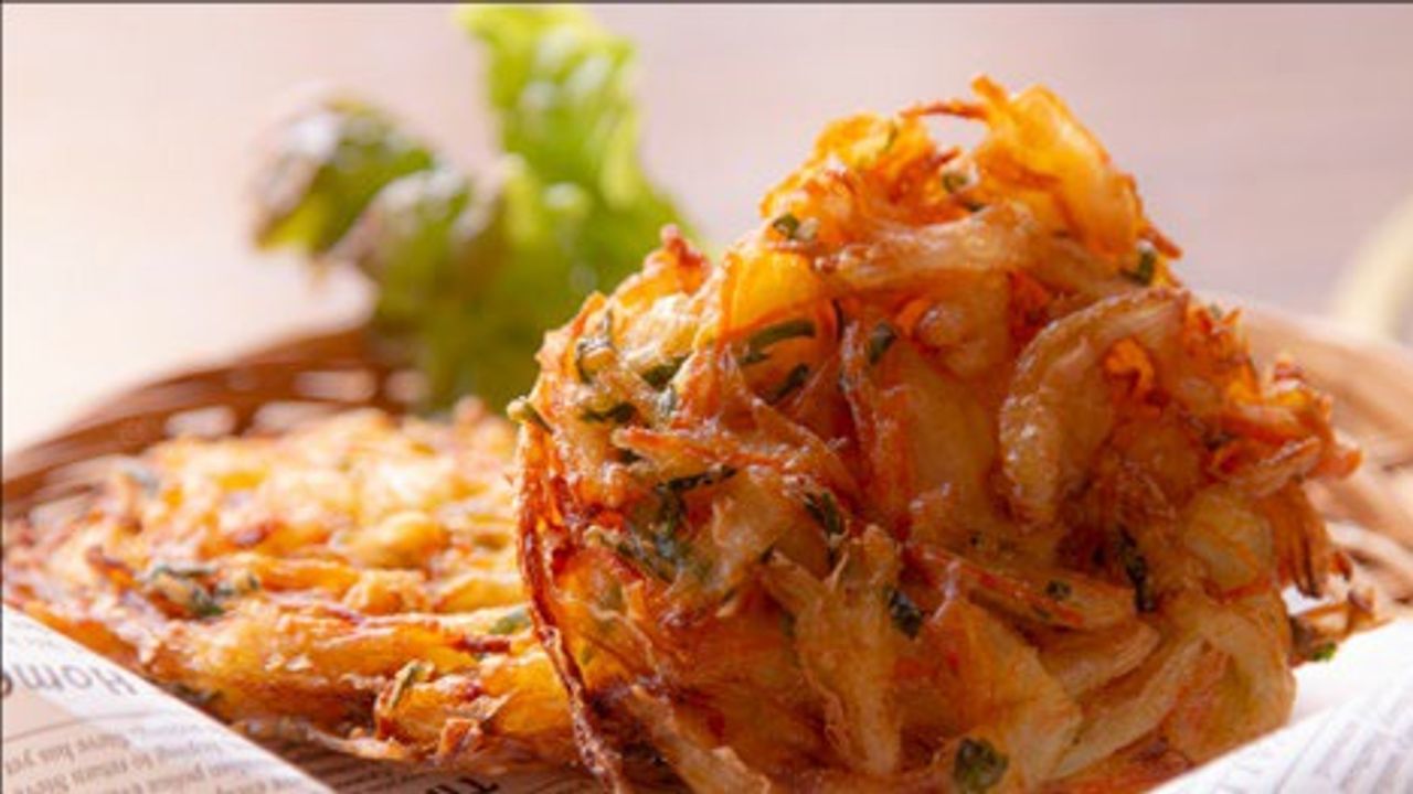 Tempura Vegetable Pancake