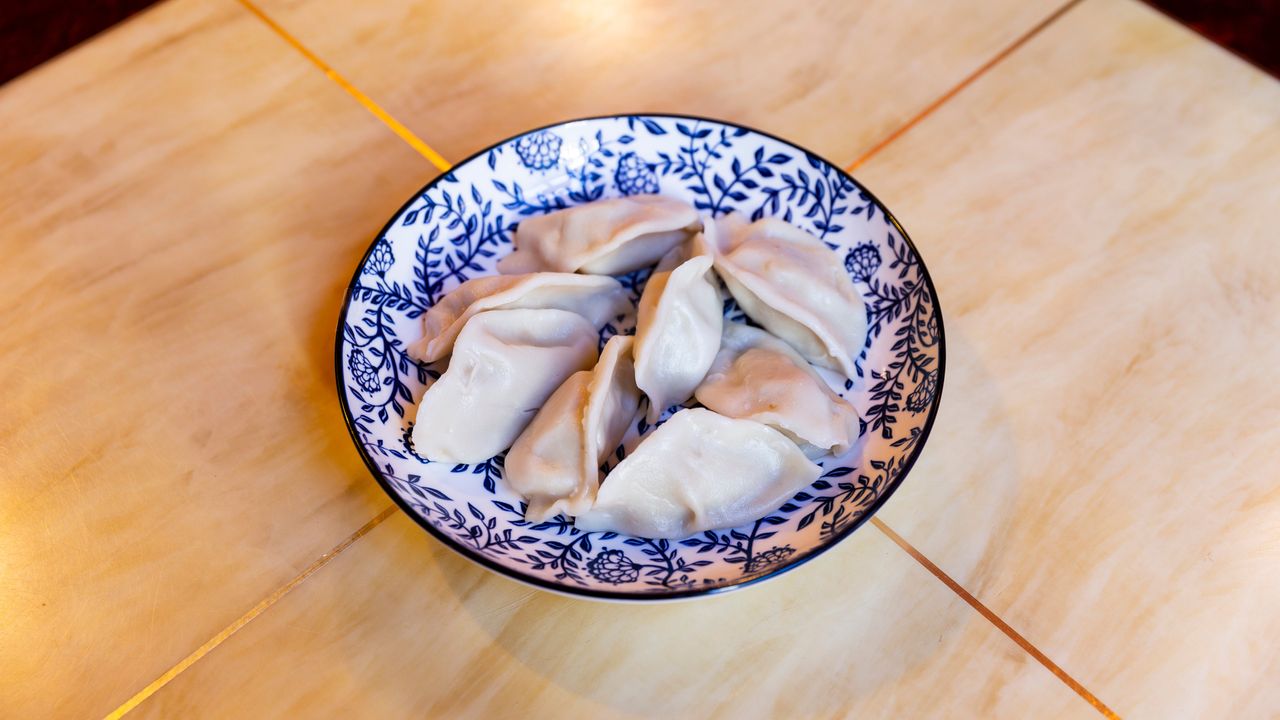 Steamed Chicken and Prawn Dumplings