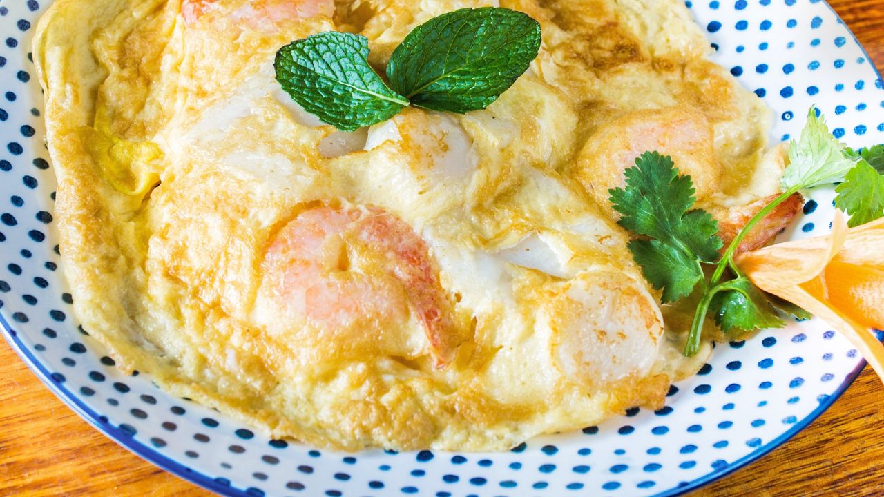 Seafood Omelettes