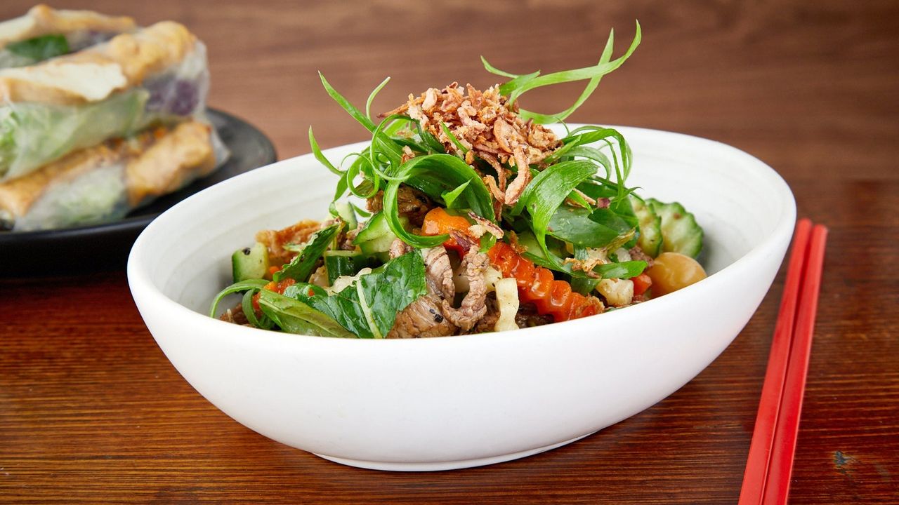 Grilled Beef Salad