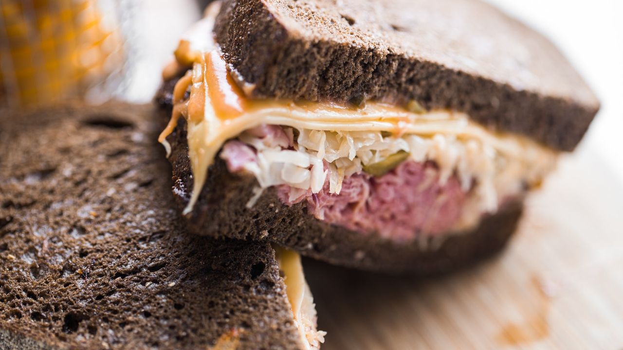 New York Deli style Reuben Sandwich