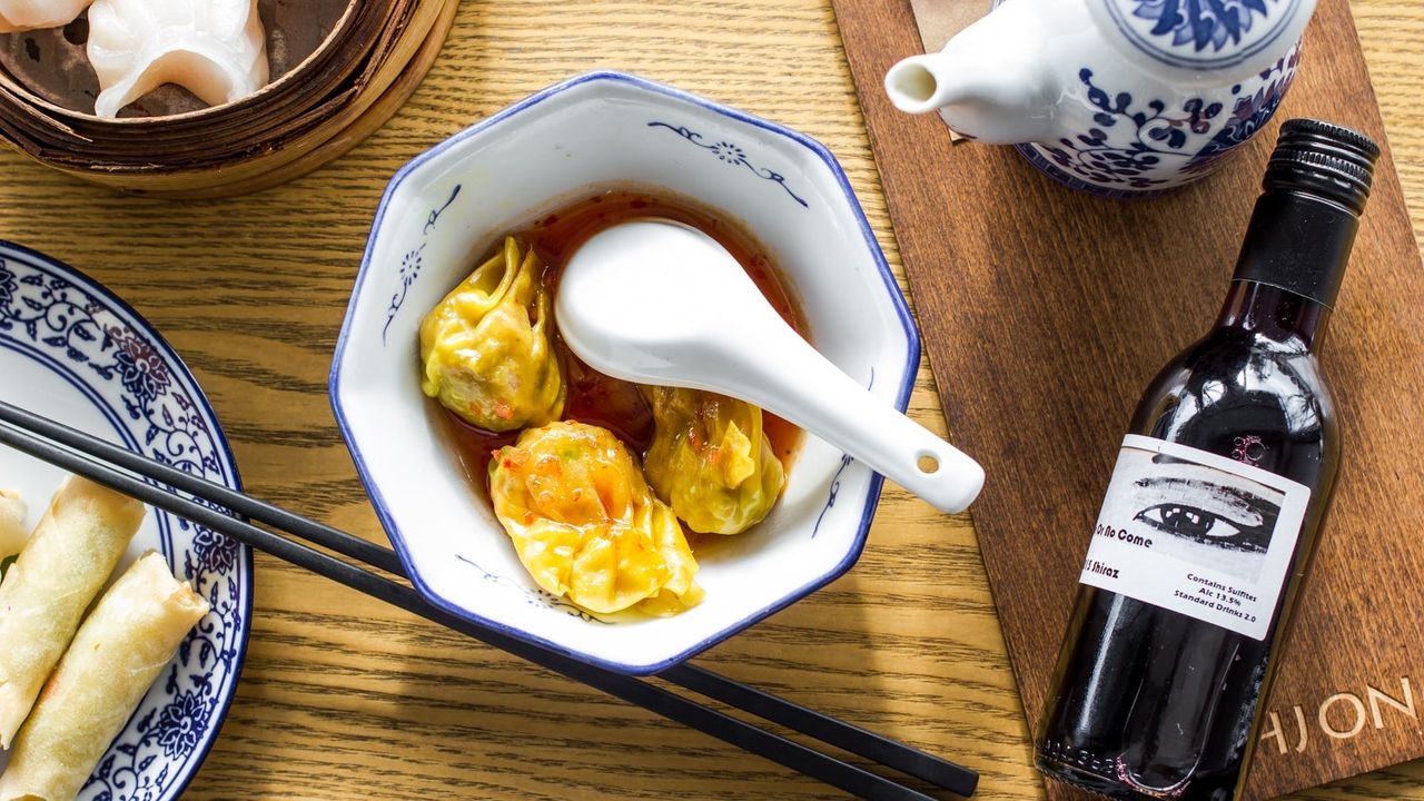 Hot & Sour Pork & Prawn Dumplings