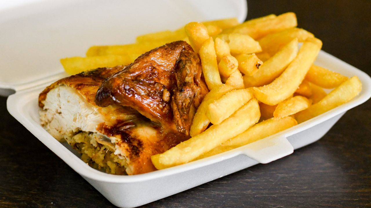 Half Chicken & Chips