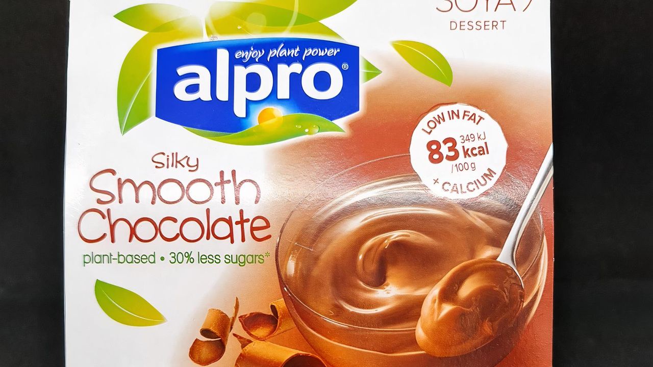 Alpro Silky Smooth Chocolate Mousse 125g x 4