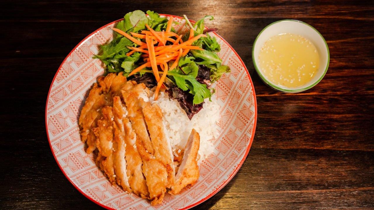 Lemon Sauce Chicken Rice