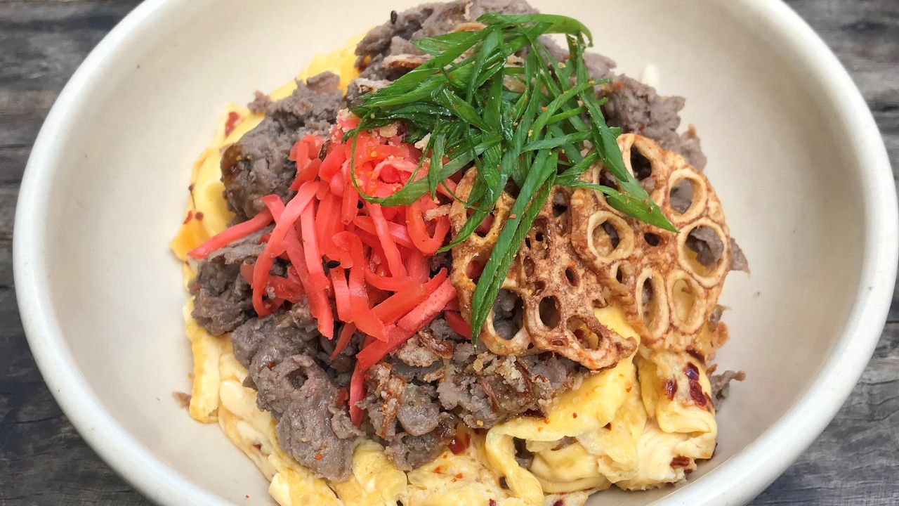 Chilli Scrambled Bulgogi Bowl