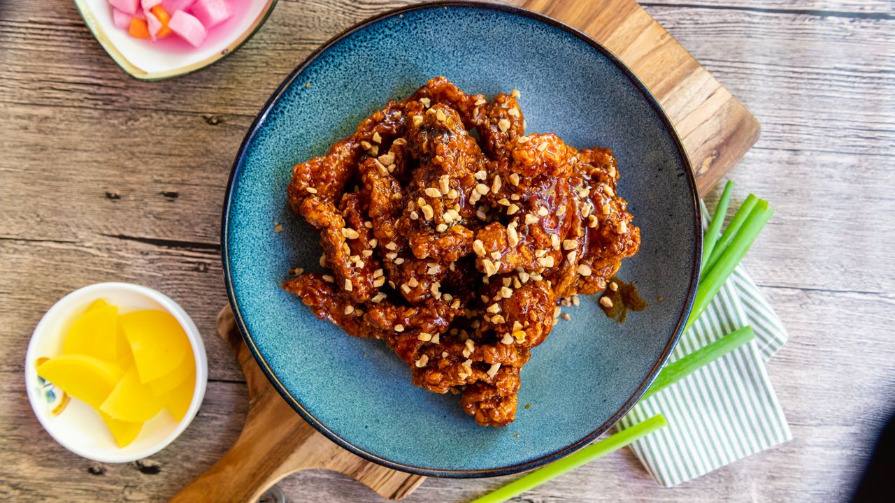 Sweet & Spicy Fried Chicken