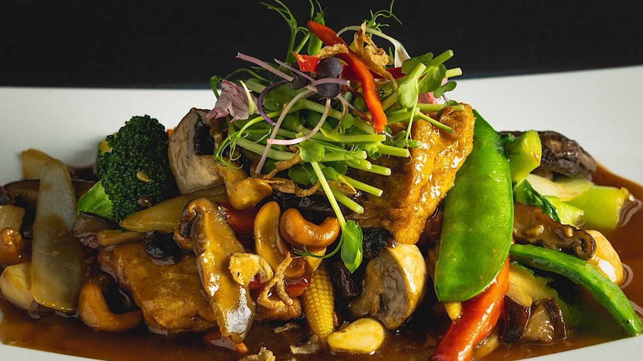 Healthy Shiitake Mushroom Stir Fry (V)