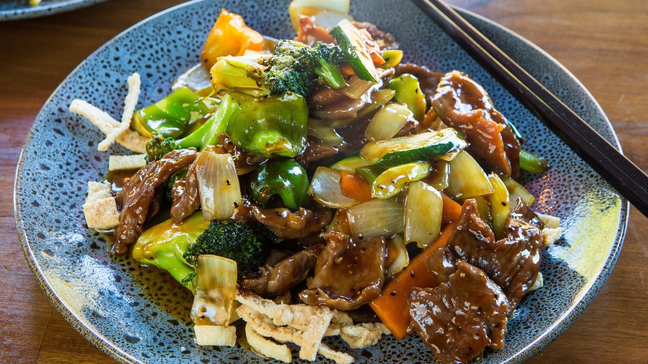 Honey Pepper Beef