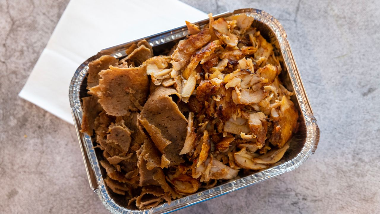 Meat container