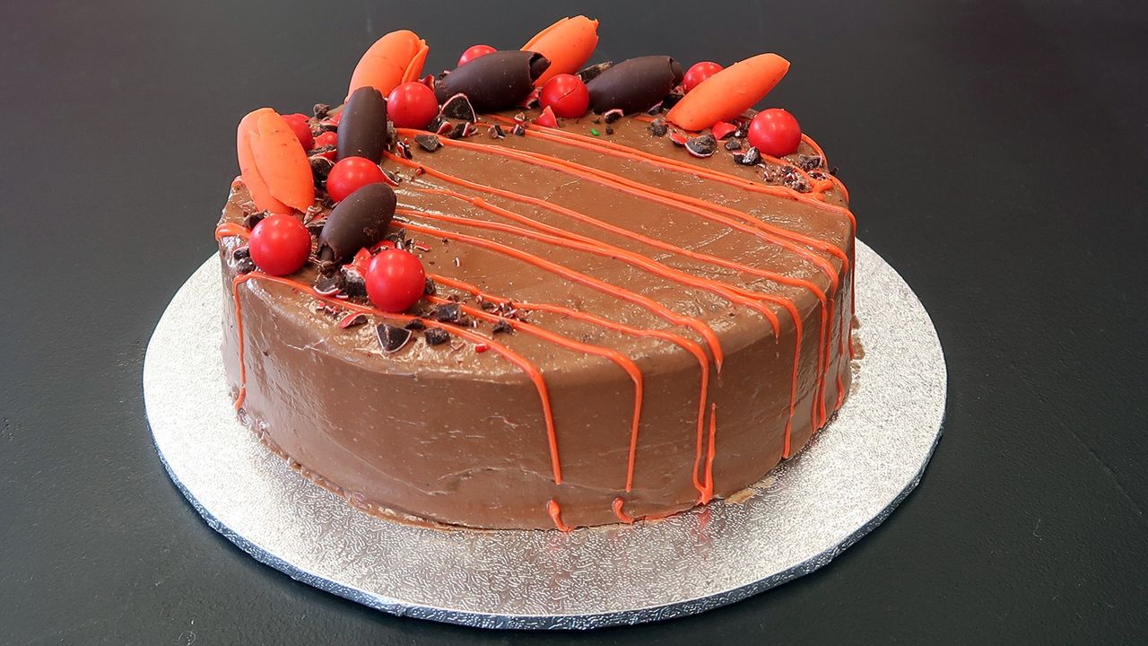 Fun Size Chocolate Orange Cake