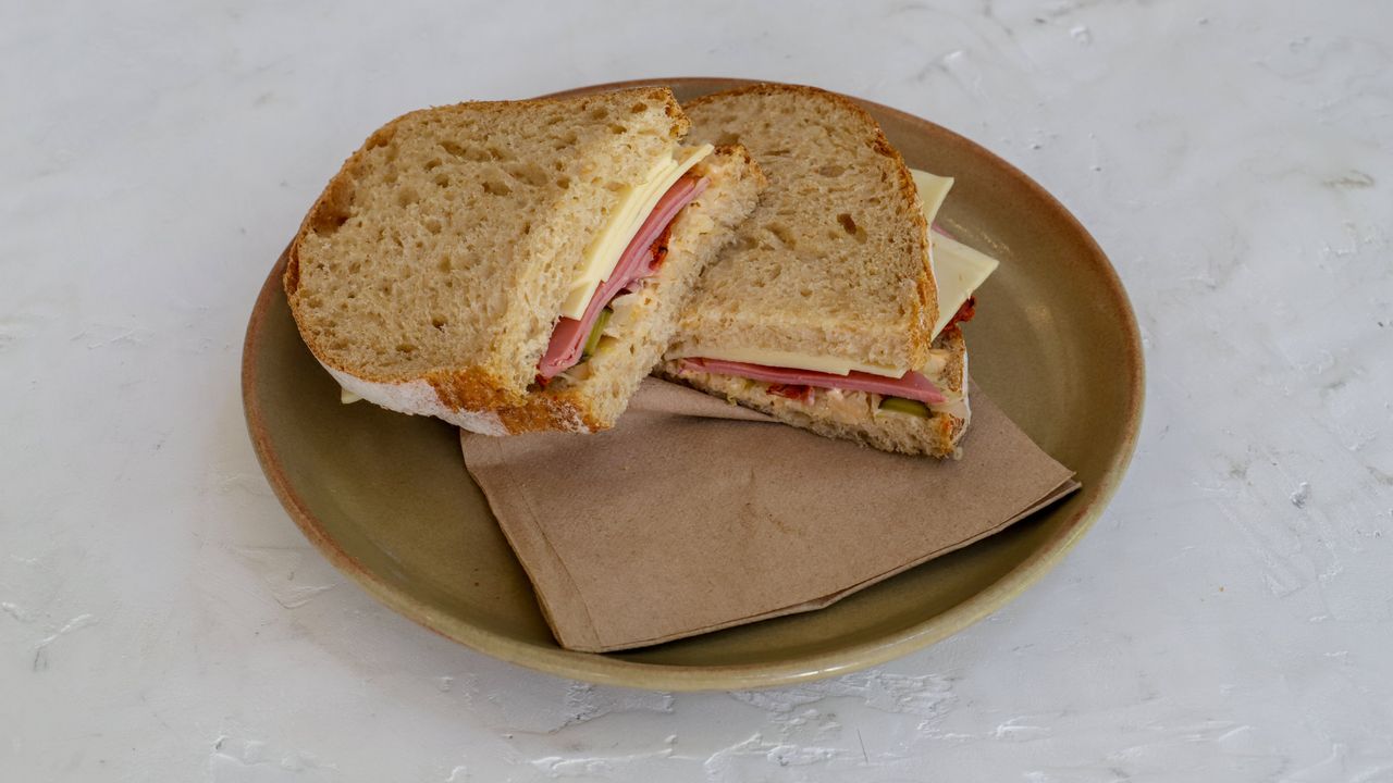Ham & Truffle Pecorino Sourdough Toastie