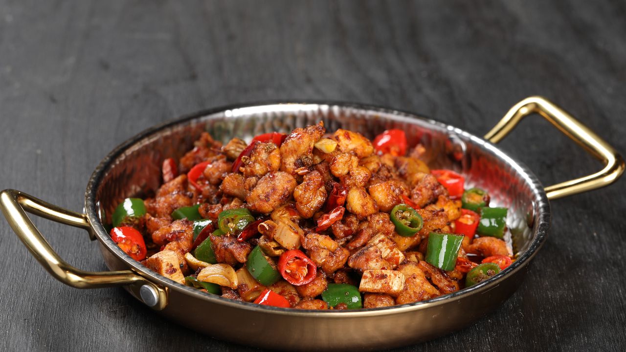 Sichuan Chicken Wok (With Bones)