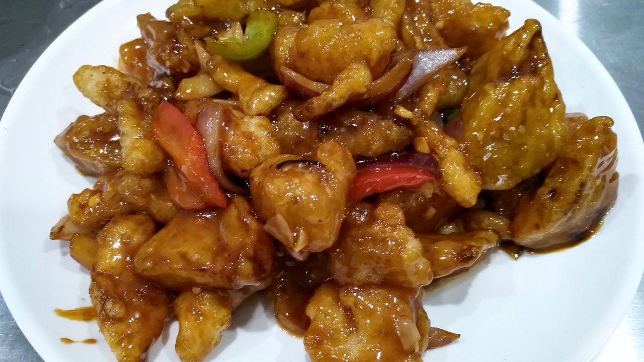 Battered Pork with Eggplant
