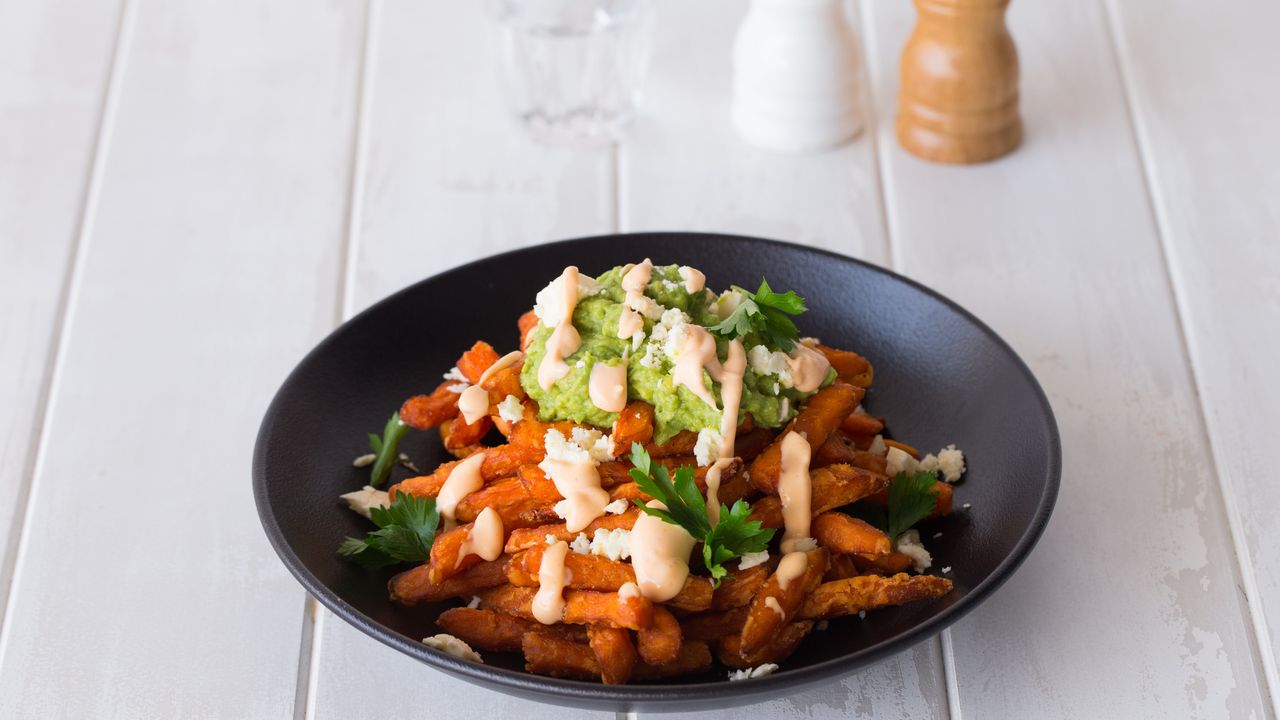 Loaded Sweet Potato Chips