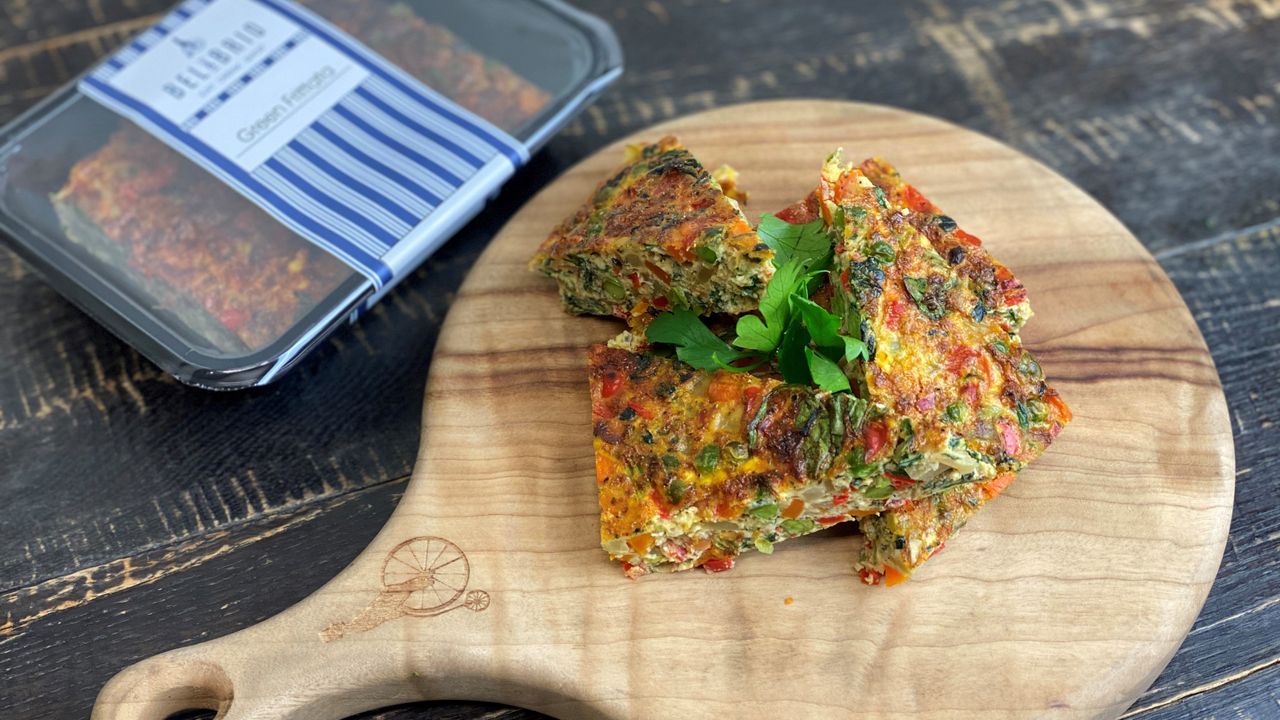 Green Frittata (V), serves 1