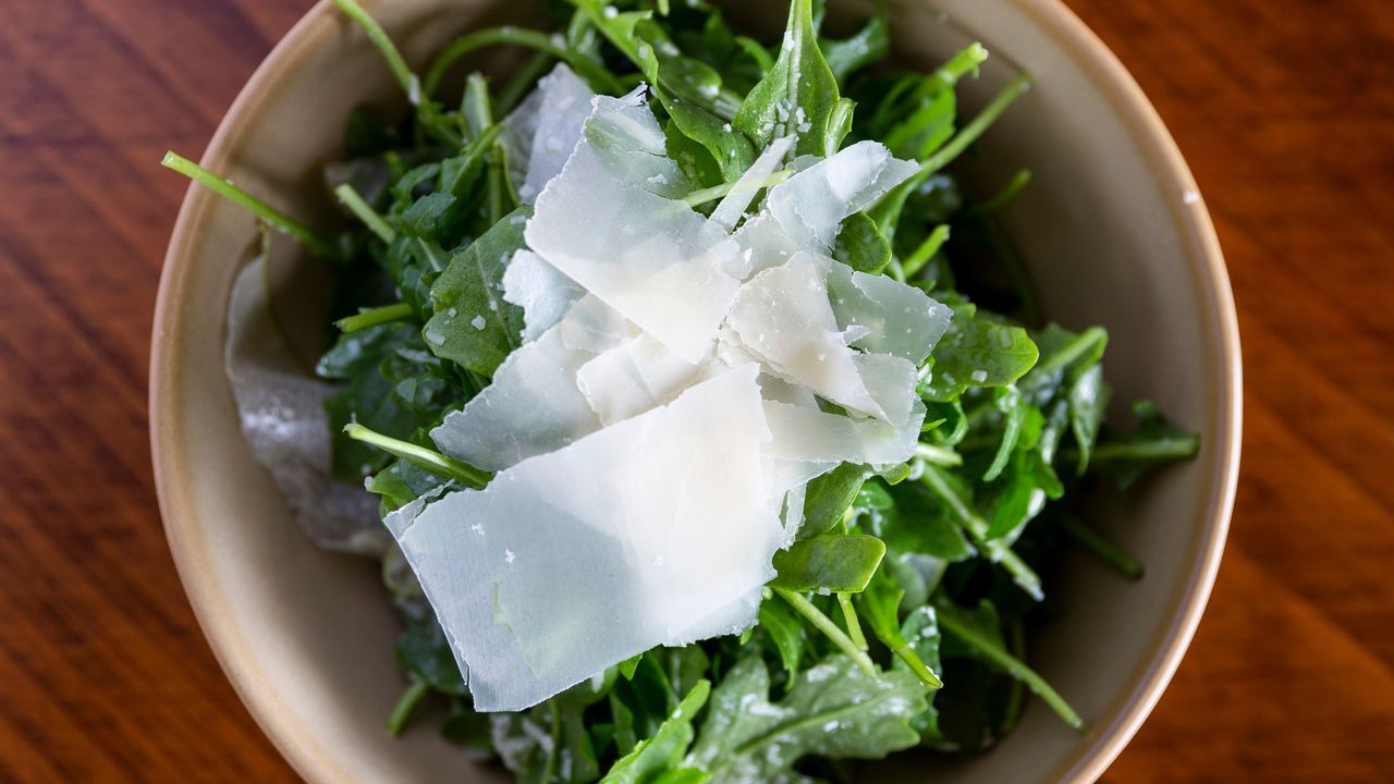 Rocket, Pear & Parmesan Salad (GF) (V)