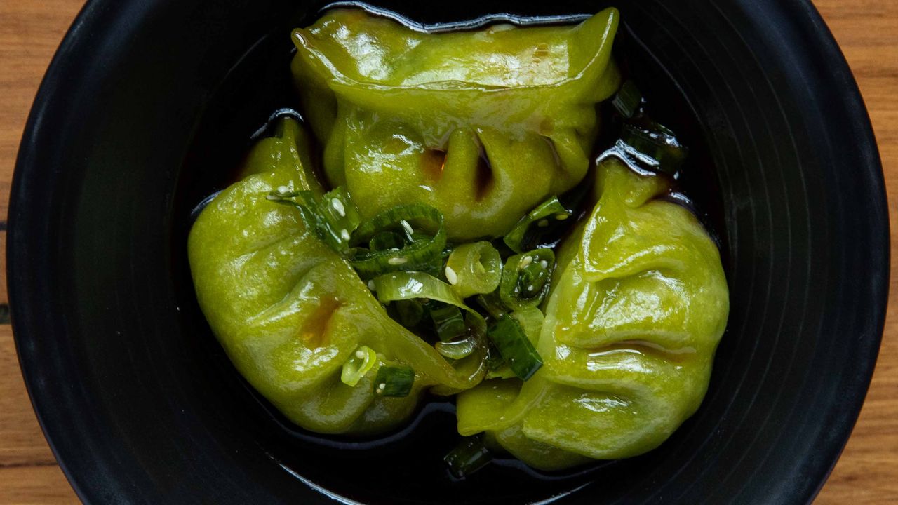 Shitake Mushroom and Vegetable Dumpling