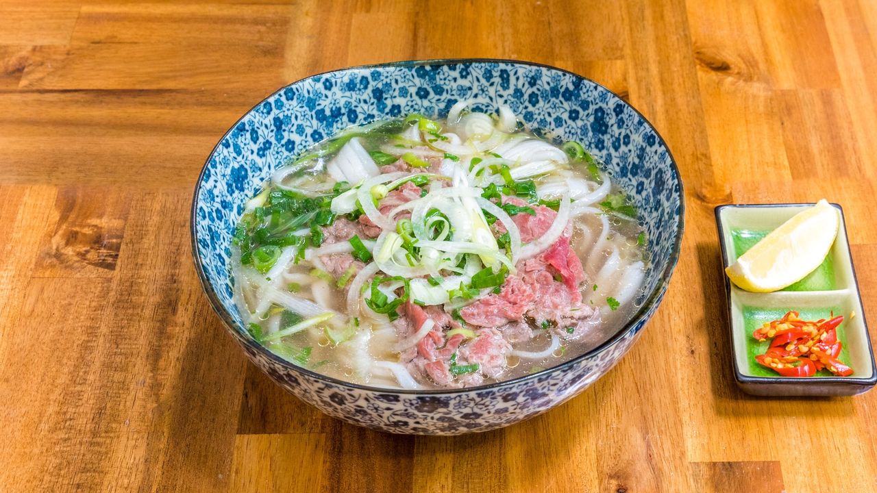 Vietnamese Beef Brisket Noodle Soup